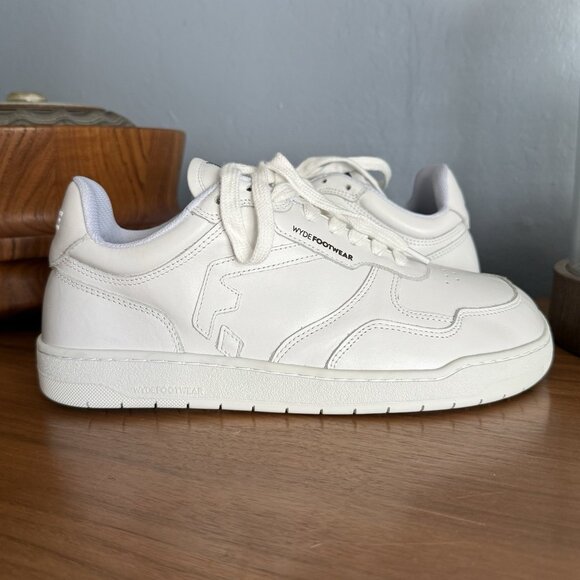 Wyde Footwear Nova White Sneakers EU 42 / US 8.5 Wide Toe Box Barefoot - Picture 2 of 9